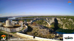 Skradin, řeka Krka, most A1