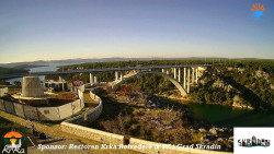 Skradin, řeka Krka, most A1