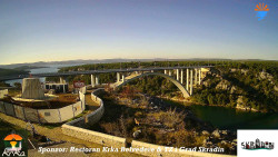 Skradin, řeka Krka, most A1