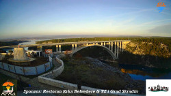Skradin, řeka Krka, most A1