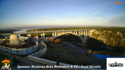 Skradin, řeka Krka, most A1