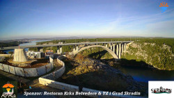 Skradin, řeka Krka, most A1