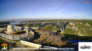 Městečko Skradin - Skradin, řeka Krka, most A1 - 12.12.2025 v 10:15 Městečko Skradin - Skradin, řeka Krka, most A1 - 12.12.2025 v 10:15