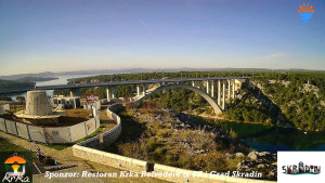 Městečko Skradin - Skradin, řeka Krka, most A1 - 12.12.2025 v 13:15 Městečko Skradin - Skradin, řeka Krka, most A1 - 12.12.2025 v 13:15