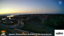 Skradin, řeka Krka, most A1