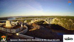 Skradin, řeka Krka, most A1