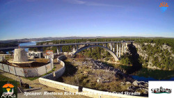 Skradin, řeka Krka, most A1