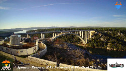 Skradin, řeka Krka, most A1