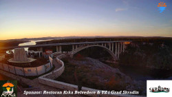 Skradin, řeka Krka, most A1