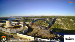 Skradin, řeka Krka, most A1