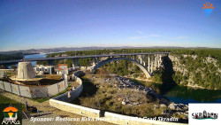 Skradin, řeka Krka, most A1