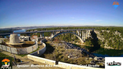 Skradin, řeka Krka, most A1