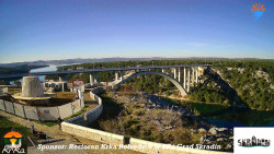 Skradin, řeka Krka, most A1