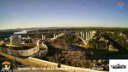 Skradin, řeka Krka, most A1