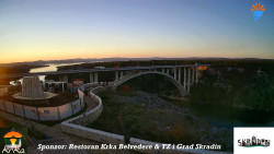 Skradin, řeka Krka, most A1