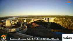 Skradin, řeka Krka, most A1