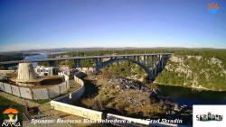 Skradin, řeka Krka, most A1