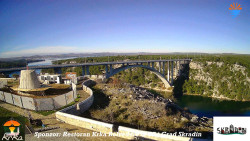 Skradin, řeka Krka, most A1
