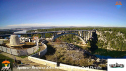 Skradin, řeka Krka, most A1