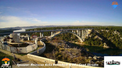 Skradin, řeka Krka, most A1