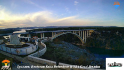 Skradin, řeka Krka, most A1