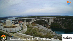 Skradin, řeka Krka, most A1