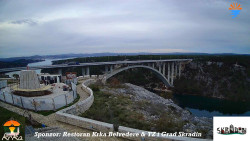 Skradin, řeka Krka, most A1