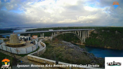 Skradin, řeka Krka, most A1