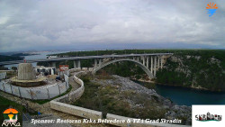 Skradin, řeka Krka, most A1