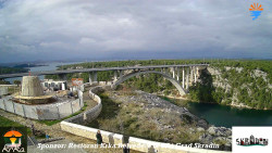 Skradin, řeka Krka, most A1