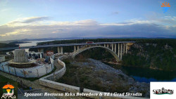 Skradin, řeka Krka, most A1