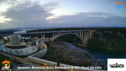 Skradin, řeka Krka, most A1