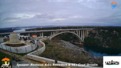 Skradin, řeka Krka, most A1