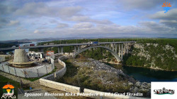 Skradin, řeka Krka, most A1