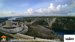 Skradin, řeka Krka, most A1