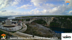 Skradin, řeka Krka, most A1