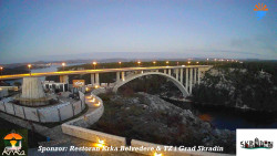 Skradin, řeka Krka, most A1