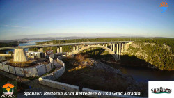 Skradin, řeka Krka, most A1