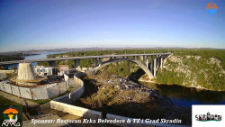 Skradin, řeka Krka, most A1