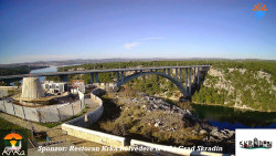 Skradin, řeka Krka, most A1
