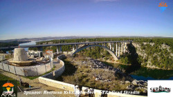 Skradin, řeka Krka, most A1