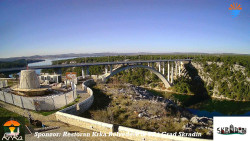Skradin, řeka Krka, most A1