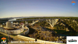 Skradin, řeka Krka, most A1