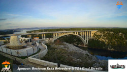 Skradin, řeka Krka, most A1