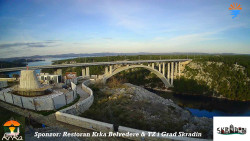 Skradin, řeka Krka, most A1