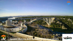 Skradin, řeka Krka, most A1