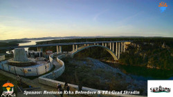 Skradin, řeka Krka, most A1