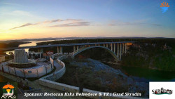 Skradin, řeka Krka, most A1