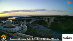 Skradin, řeka Krka, most A1