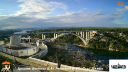 Skradin, řeka Krka, most A1